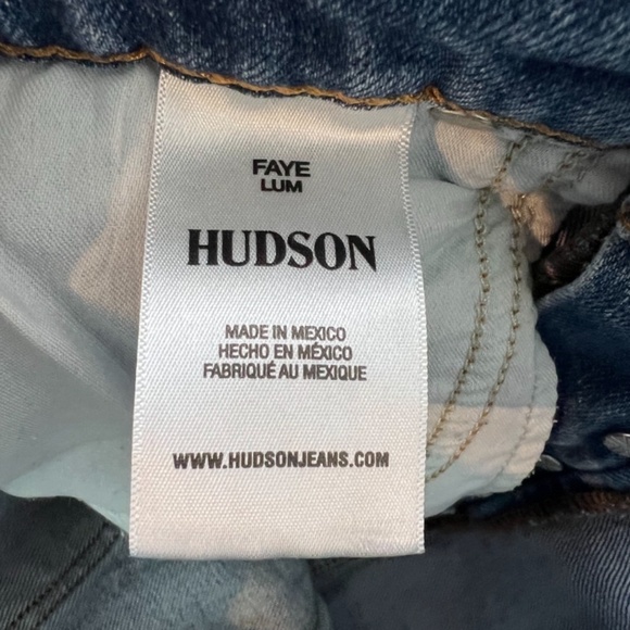 Hudson Women’s Faye Luminous Wash Ultra High Waist Bootcut Jeans Women Size 28 - Picture 9 of 11